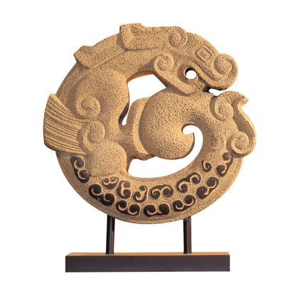 Chinese Antique Home accessories Decoration Flying dragon good luck Dragon wall