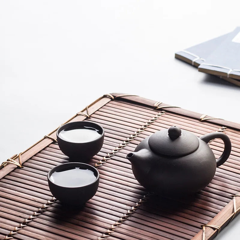 Chinese Authentic Yixing Teapots Kung Fu Tea Pot Small Pot Purple Clay Tea Set Kettles Drop Shipping