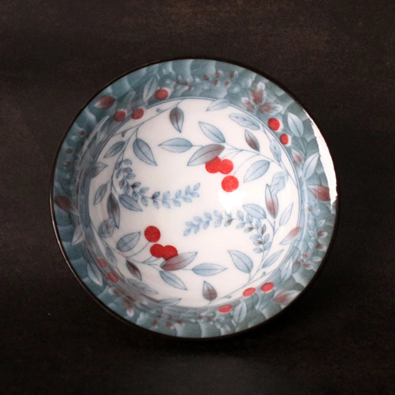 Chinese Blue and White Porcelain Tea Cup Anti Scalding Retro Ceramic Teacup Portable Master Cup Household Personal Single Cups