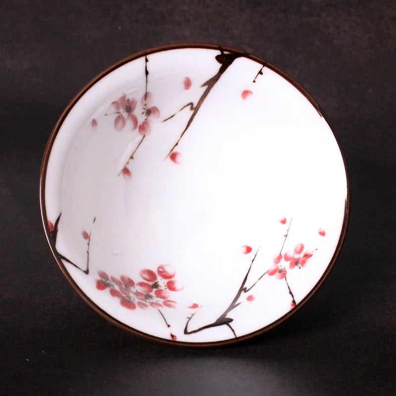 Chinese Blue and White Porcelain Tea Cup Anti Scalding Retro Ceramic Teacup Portable Master Cup Household Personal Single Cups