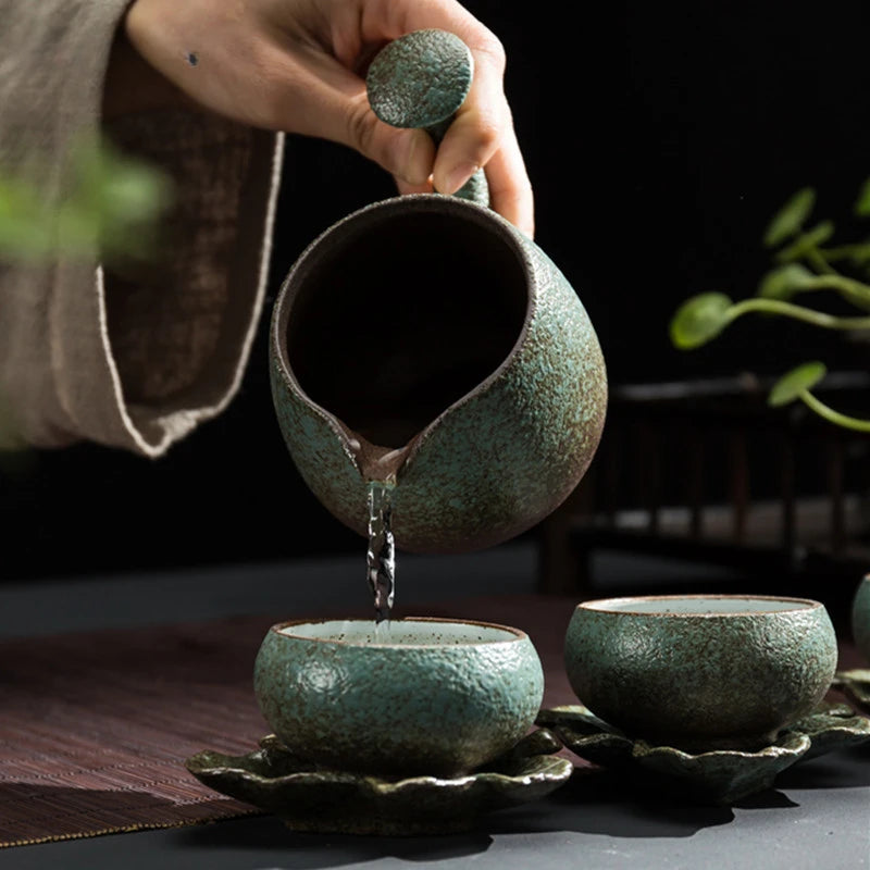 Chinese Ceramic Fair Cup Cha Hai Boutique pottery Master Teacup Handmade Tea set Accessories Household Teaware Drinkware