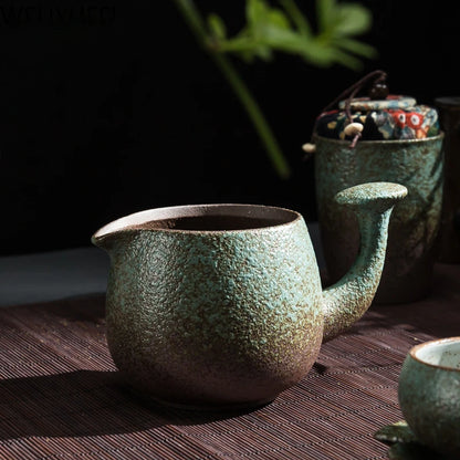 Chinese Ceramic Fair Cup Cha Hai Boutique pottery Master Teacup Handmade Tea set Accessories Household Teaware Drinkware