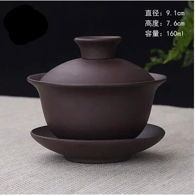 Chinese Hand Painted Kungfu Tea Set, Tureen Dehua, White Porcelain, Gaiwan, Pot Set for Travel, Fast Cup, High Quality