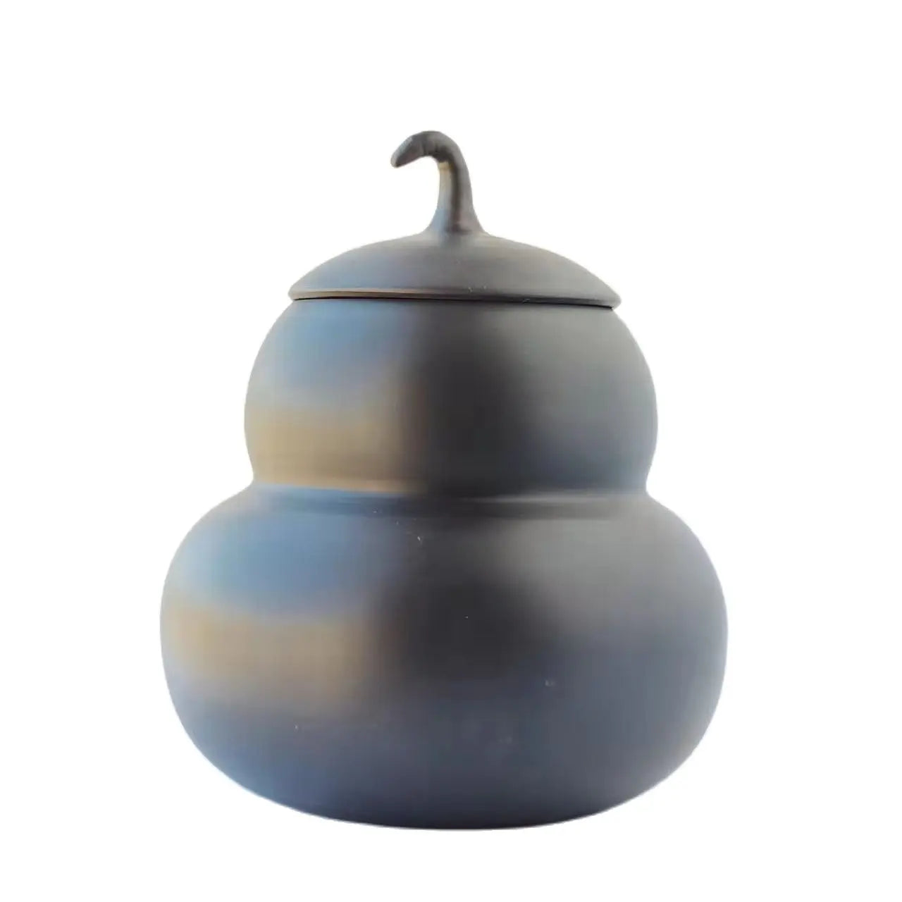 Chinese Jianshui Purple Clay Pure Handmade Gourd Oolong Pu'er Tea  Storage Tanks Ceramic Coffee beans Container  Kung Fu Tea Set