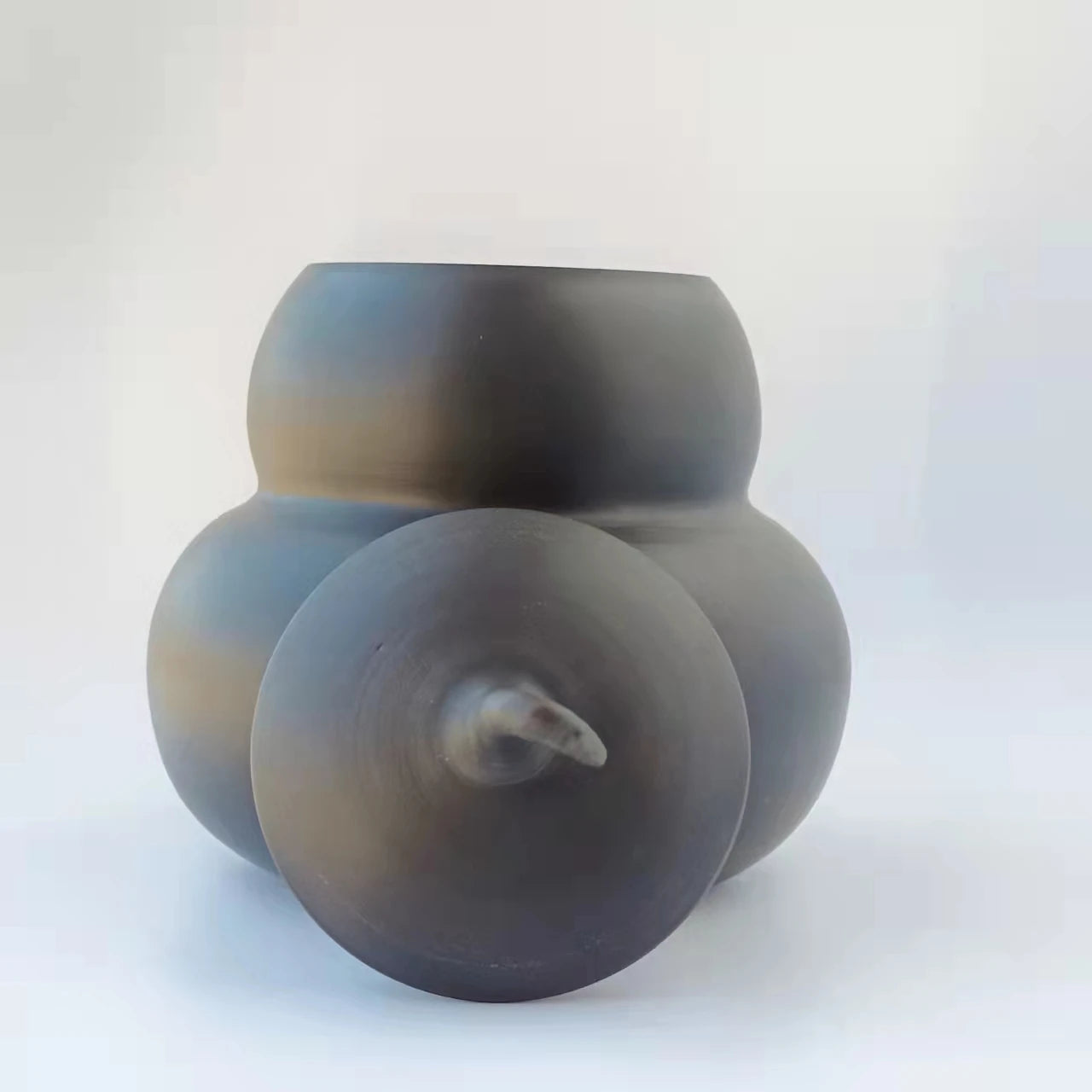 Chinese Jianshui Purple Clay Pure Handmade Gourd Oolong Pu'er Tea  Storage Tanks Ceramic Coffee beans Container  Kung Fu Tea Set
