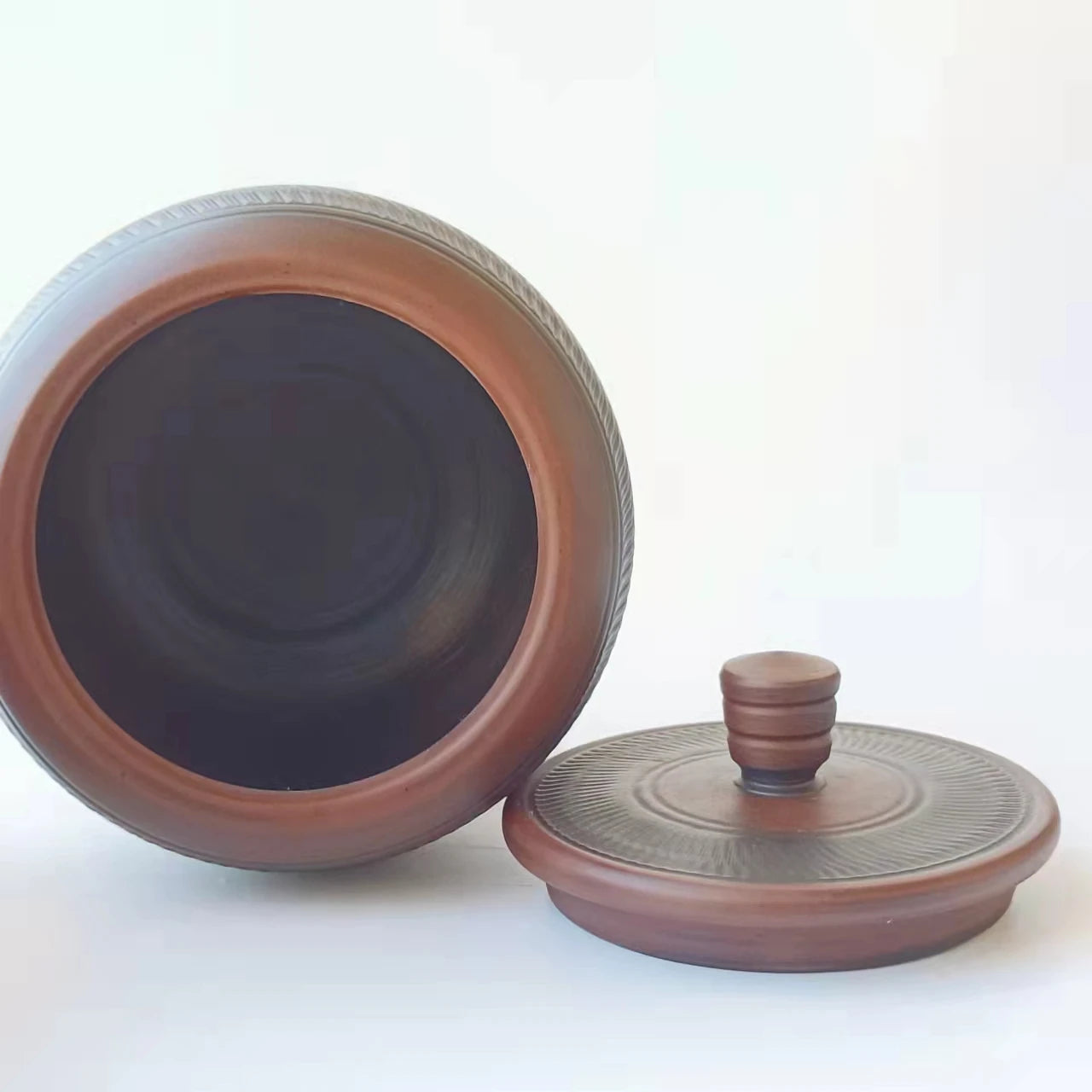 Chinese Jianshui Purple Clay Pure Handmade Oolong Pu'er Mini Tea Storage Tanks Ceramic Coffee beans Container  Kung Fu Tea Set