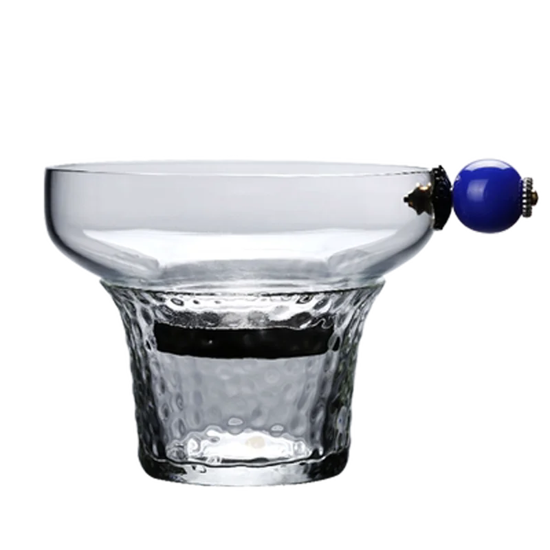 Chinese Kongfu Puer Tea Cup, Ceremony Utensils, Leaf Glass Tea Strainer, Leak Filter, Colander, Teaware Accessories
