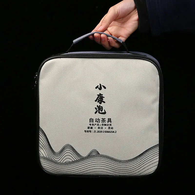 Chinese Kung Fu Tea Set Traveling Tea Set Ceramic Portable Tea Set Complete Set Teapot Brewer Tea Maker Infuser