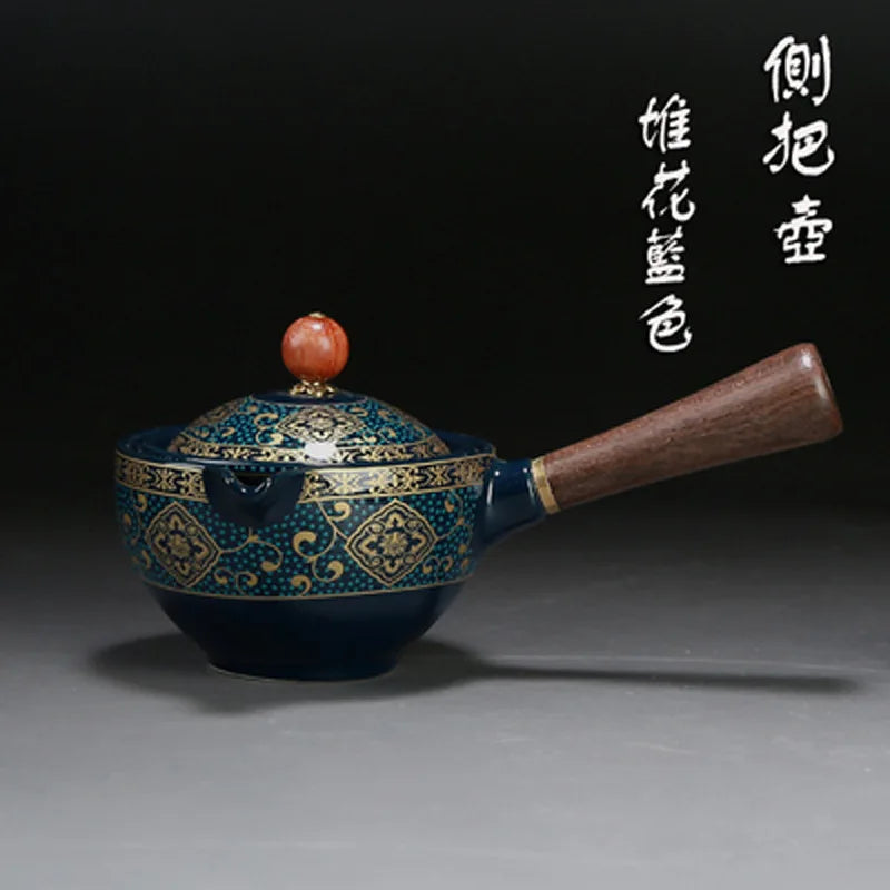 Chinese Kung Fu Tea Set Traveling Tea Set Ceramic Portable Tea Set Complete Set Teapot Brewer Tea Maker Infuser