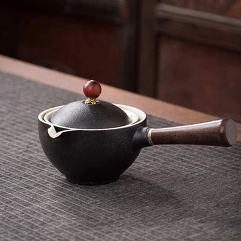 Chinese Kung Fu Tea Set Traveling Tea Set Ceramic Portable Tea Set Complete Set Teapot Brewer Tea Maker Infuser