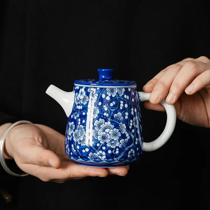 Chinese Kung Fu Teapot Sets Handmade Ceramic Tea Set Tea Kettles Home Decor Teaware Pots Porcelain Tea Pot