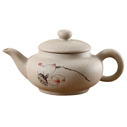 Chinese Kung Fu Teapot Yixing Xishi Tea Kettle Ceramic Teaware 180ml Tea Pots Home Decor Gongfu Teapots Tea Accessories