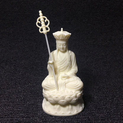 Chinese Lotus Thousand-Hand Guanyin, Ksitigarbha Bodhisattva sculpture statue，High-end home decoration accessories Statuette