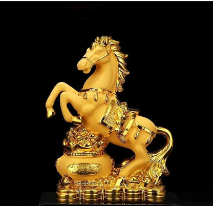 Chinese Lucky Animal Ornaments Horse To Success Porch Living Room Indoor TV Cabinet Opening Decoration Gifts