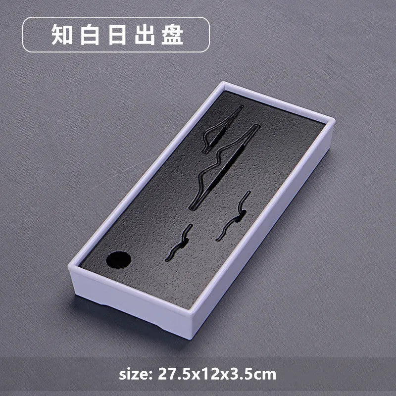 Chinese Natural Bamboo Tray Water Storage Tea Tray Traditional Tea Table Decorative Accessories Household Teaware Tea Board