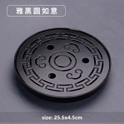 Chinese Natural Bamboo Tray Water Storage Tea Tray Traditional Tea Table Decorative Accessories Household Teaware Tea Board