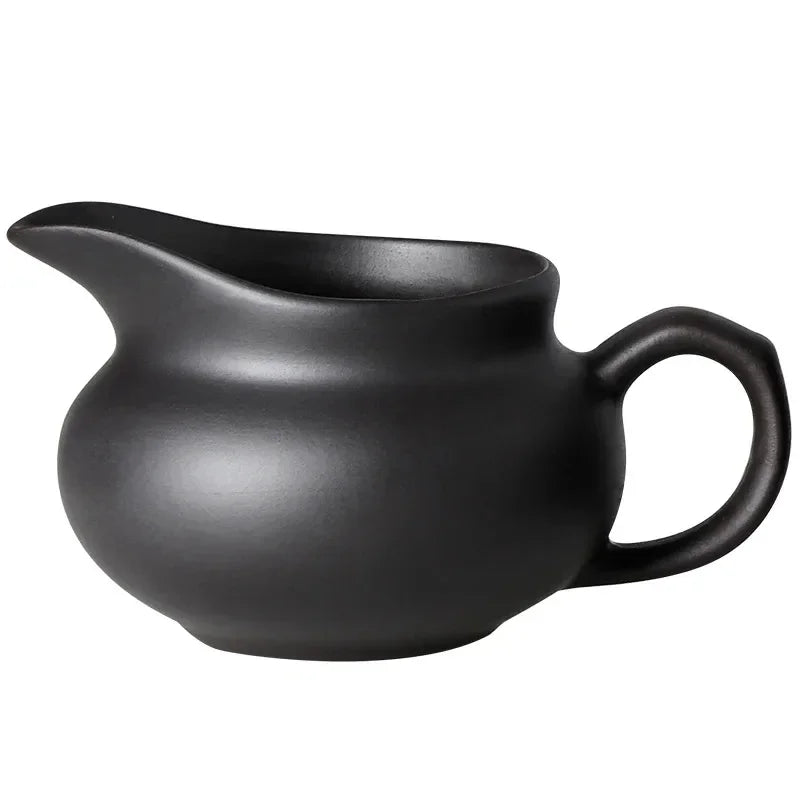 Chinese Purple Clay Fair Cup Cha Hai Master Teacup Handmade Tea Set Accessories Household Drinkware Large Capacity Tea Separator