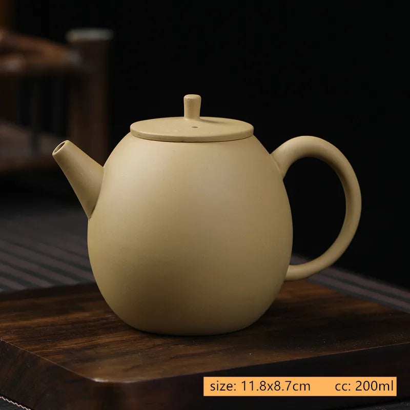 Chinese Section Mud Xishi Teapot Yixing Purple Clay Beauty Tea Set Handmade Custom Filter Kettle Tradition Zisha Tea Accessories