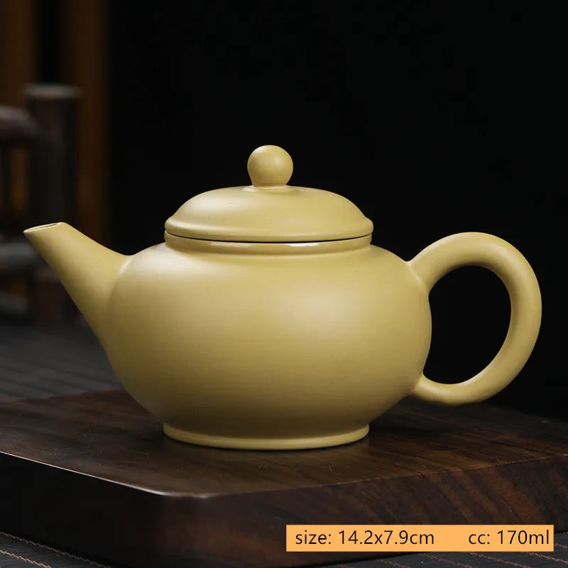 Chinese Section Mud Xishi Teapot Yixing Purple Clay Beauty Tea Set Handmade Custom Filter Kettle Tradition Zisha Tea Accessories