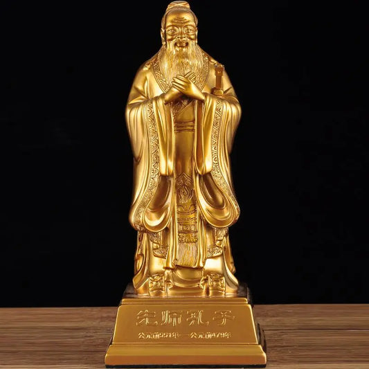 Chinese Style Ancestor Confucius Decorative Gifts To Teachers Confucius Statue Buddha Statue Confucius Study Confucius Crafts