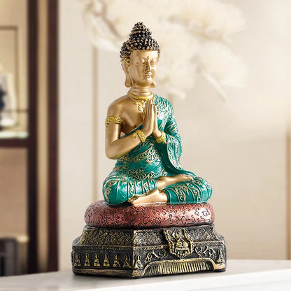 Chinese Style Buddha Ornaments Home Buddhist Halls Enshrine Buddha Statues and Furnishings Zen Home Decorations