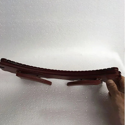 Chinese Style Plastic Decorative Plates, Bracket Holder for Flat Discs, Red Dragon Design