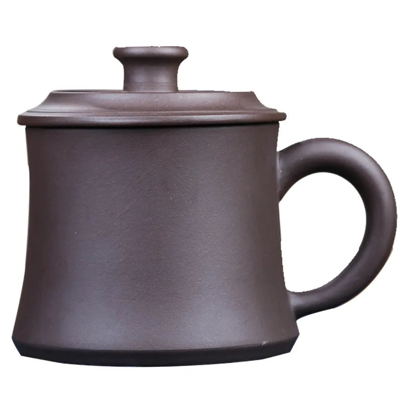 Chinese Style Yixing Handmade Purple Clay Pu'er Tea Cup Travel Tea Ceremony Tea Set Drinkware Supplies Office Water Cups Gift
