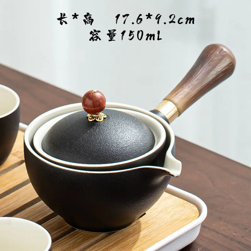 Chinese Tea Set Chinese Gongfu Tea Set Portable Teapot Set Tea Maker Infuser Portable Tea Cup Set Of 6  Tea Set Porcelain