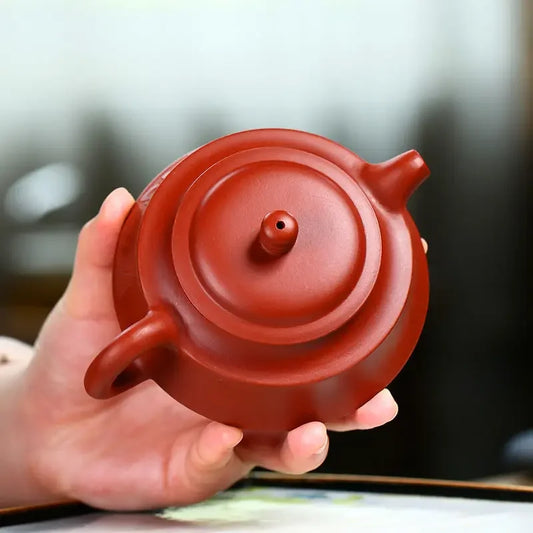 Chinese Tea Yixing Tea Pots Puprle Clay Handmade Drinkware Teapot Teaware Home Kung Fu Tea Set