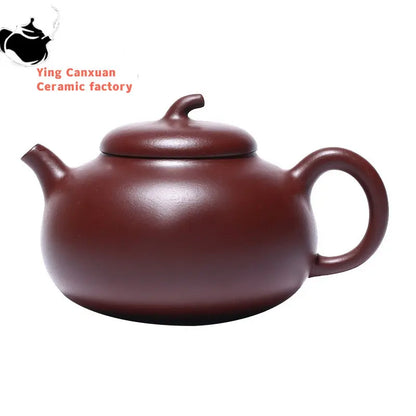 Chinese Teapot Yixing Purple Clay Pot Raw Ore Purple Mud Eggplant Teapot Kung Fu Tea Set Yixing Teapot 200ml