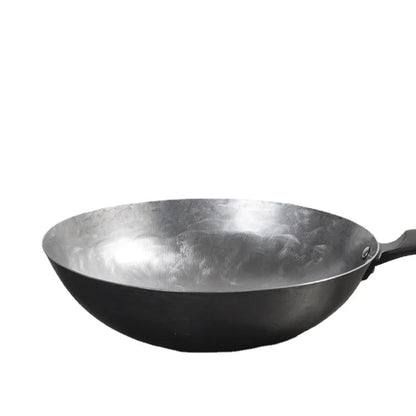 Chinese Traditional Iron Wok Handmade Hammering Large Wok Non-stick Non-coating Best Wok Wrought Iron Gas Cookware