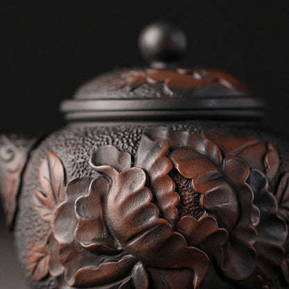 Chinese Traditional Purple Pottery Teapots Famous Artists Handmade Kettle Travel Portable Filter Tea Pot Home Tea Set Teaware