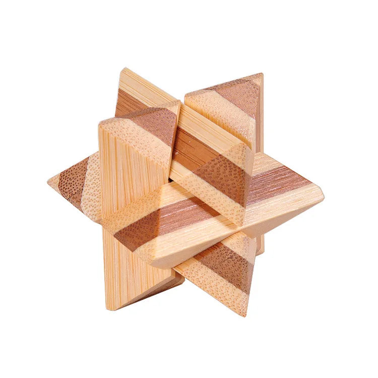 Chinese Wooden Mortise and Tenon Blocks, Adult Classical Educational Toys, Kong Mingsuo Luban Lock, Foreign Trade