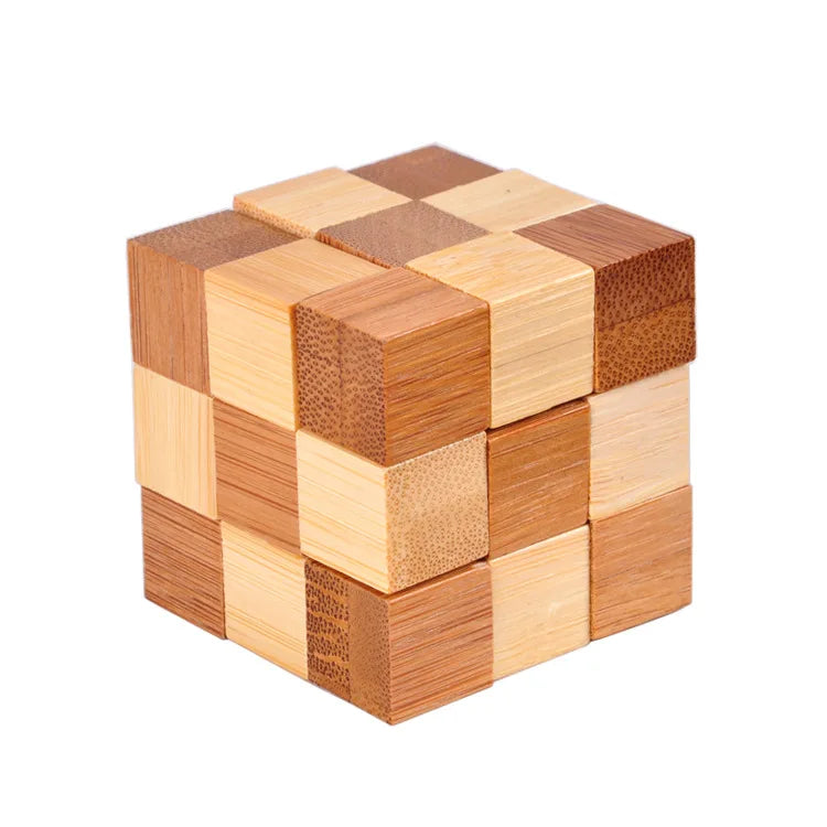 Chinese Wooden Mortise and Tenon Blocks, Adult Classical Educational Toys, Kong Mingsuo Luban Lock, Foreign Trade