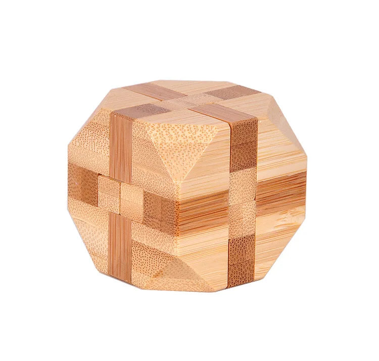 Chinese Wooden Mortise and Tenon Blocks, Adult Classical Educational Toys, Kong Mingsuo Luban Lock, Foreign Trade