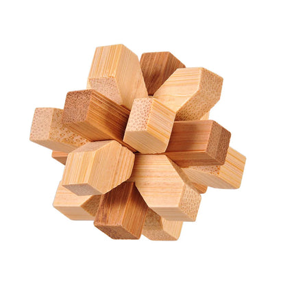 Chinese Wooden Mortise and Tenon Blocks, Adult Classical Educational Toys, Kong Mingsuo Luban Lock, Foreign Trade