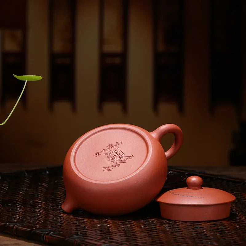 Chinese Yixing Handmade tea pot purple clay xishi teapot Authentic Ore beauty kettle oolong tea customized gifts 120ml