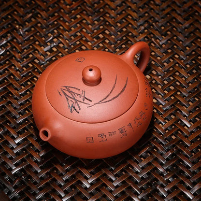 Chinese Yixing Handmade tea pot purple clay xishi teapot Authentic Ore beauty kettle oolong tea customized gifts 120ml