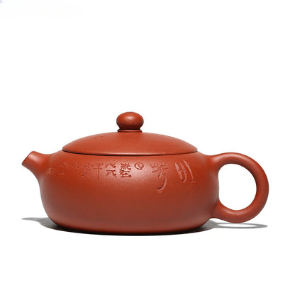 Chinese Yixing Handmade tea pot purple clay xishi teapot Authentic Ore beauty kettle oolong tea customized gifts 120ml