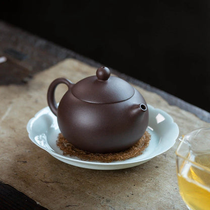 Chinese Yixing Purple Clay Tea Pots Handmade Zhu Mud Xishi Teapot Customized Filter Beauty Kettle Tradition Zisha Tea Set 180ml