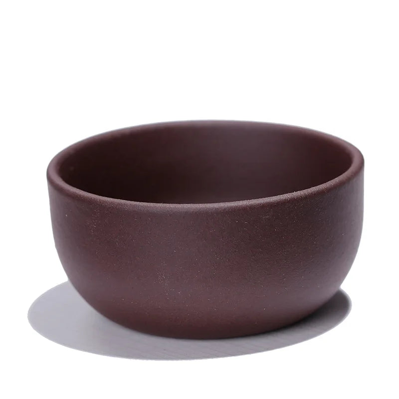 Chinese Yixing Purple Clay Teacup Travel Meditation Cup Authentic Zisha Tea Bowl Master Cups Handmade Tea Set 30ml