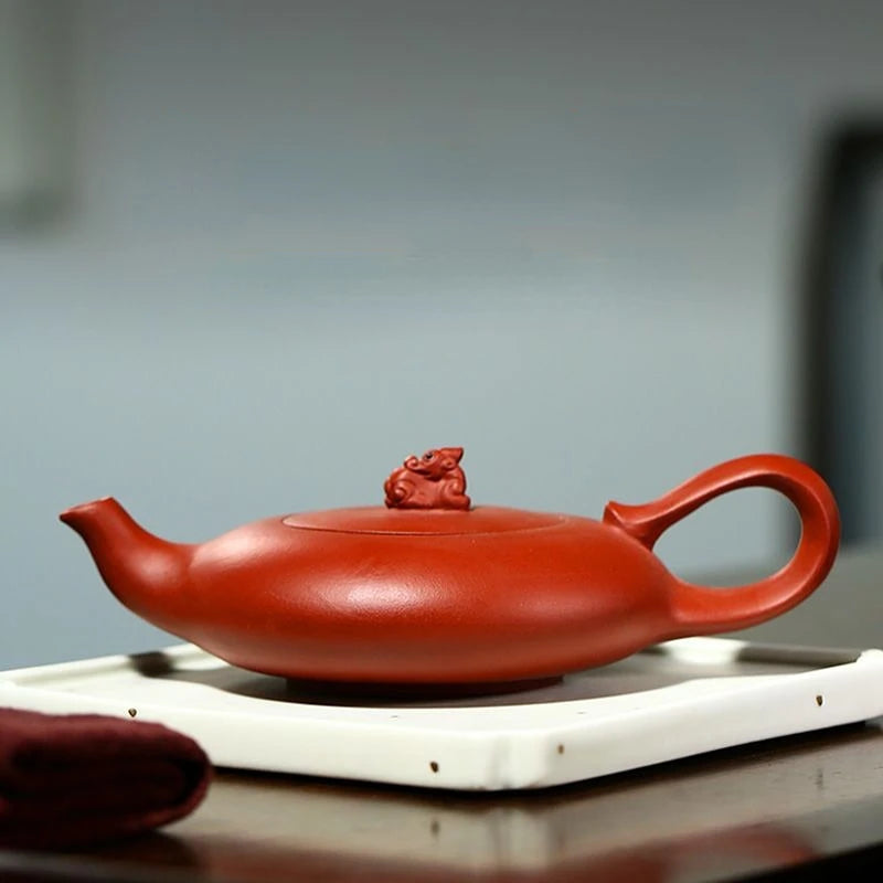 Chinese Yixing Purple Clay Teapot Dahongpao Tea Pot  Teapots Handmade Stone Kettle Zisha Tea Set