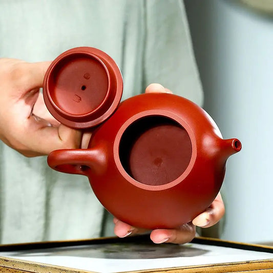 Chinese Yixing Purple Clay Teapot Handmade Dahongpao Beauty Tea Pot Teaware Oolong Pu're Tea Set