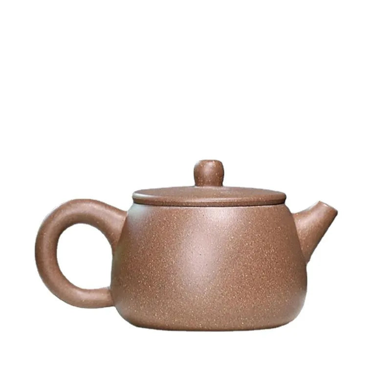 Chinese Yixing Purple Clay Teapots Ball Shaped Infuser Tea Pot Beauty Kettle Raw Ore Handmade Zisha Tea Set Customized