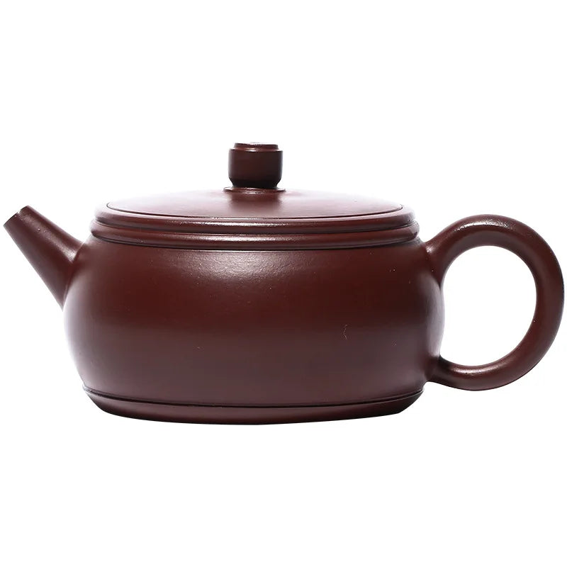 Chinese Yixing Raw Ore Zhu Mud Tea Pot Filtration Kettle Handmade Purple Clay Teapots Zisha Teaware Supplies Tea Set 220ml