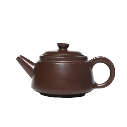 Chinese Yixing Raw Ore Zhu Mud400cc  Tea Pot Filtration Kettle Handmade Purple Clay Teapots Zisha Teaware Supplies Tea Set