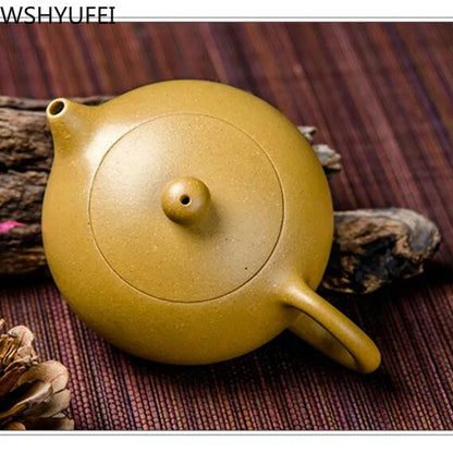 Chinese Yixing Tea Pot Purple Clay Xishi Teapot Beauties Handmade Tea Set Customized Gifts Authentic Ball Hole Filter