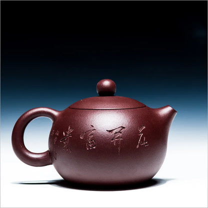 Chinese Yixing Tea Pot Purple Clay Xishi Teapot Beauties Handmade Tea Set Customized Gifts Authentic Ball Hole Filter