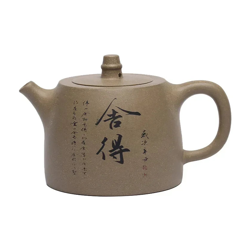Chinese Yixing Tea Pot Shede Purple Clay Teapot Beauty Kettle  Household Handmade Raw Ore Teaware Tea Ceremony Gifts 420ml