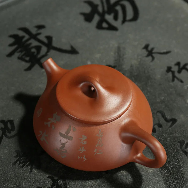 Chinese Yixing Teapot Authentic Zisha Tea Kettle Home Decor Handmade Purple Clay Teapot Tabletop Kung Fu Travel Tea Set